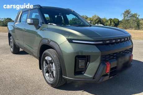 Green 2026 KGM Musso Ev Crew Cab Pickup Awd