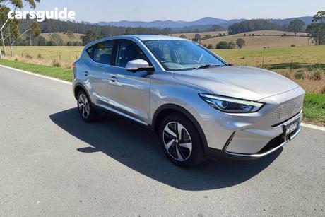 Silver 2022 MG ZS EV Wagon Excite