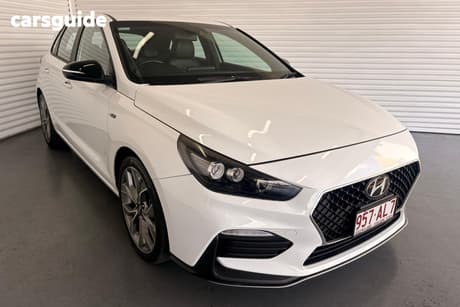 White 2020 Hyundai I30 Hatchback N Line