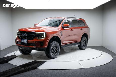 Red 2023 Ford Everest Wagon Trend (4X4)