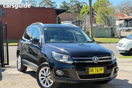 Black 2015 Volkswagen Tiguan SUV 132TSI