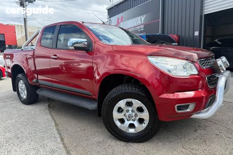 Red 2014 Holden Colorado Space Cab Pickup Ltz (4X4)