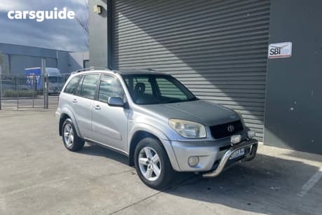 Silver 2004 Toyota RAV4 Wagon Cruiser (4X4)