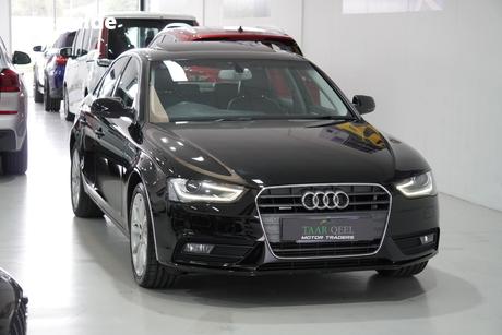 Black 2013 Audi A4 Sedan 2.0 Tfsi Quattro