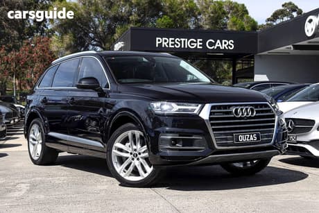 Black 2018 Audi Q7 Wagon 3.0 Tdi Quattro