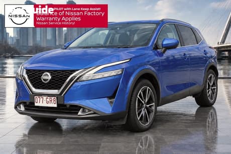 Blue 2022 Nissan Qashqai Wagon St-L