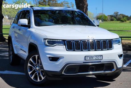 White 2017 Jeep Grand Cherokee Wagon Limited (4X4)