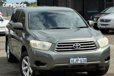 Grey 2009 Toyota Kluger Wagon Altitude (Fwd)