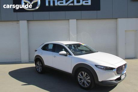White 2023 Mazda CX-30 Wagon G25 Touring Vision (Fwd)