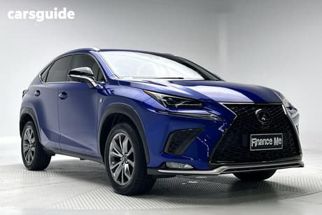 Blue 2020 Lexus NX300 Wagon F Sport (Fwd)