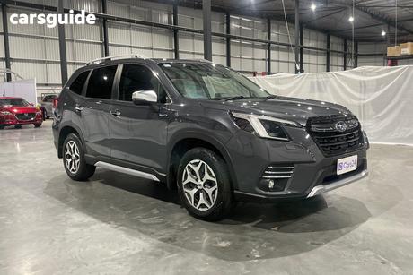 Grey 2023 Subaru Forester Wagon Hybrid L (Awd)