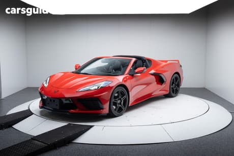Red 2021 Chevrolet Corvette Coupe 2Lt