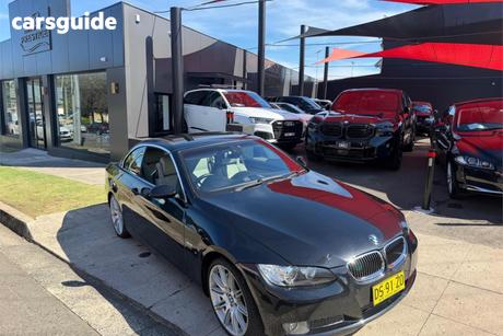 Black 2008 BMW 335I Convertible 35I