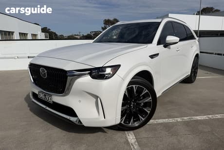 White 2025 Mazda CX-90 Wagon D50E Azami Mhev