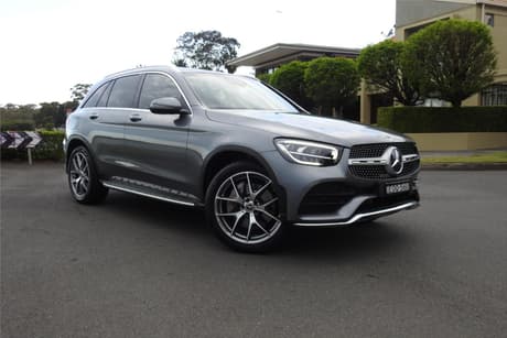 Grey 2021 Mercedes-Benz GLC200 Wagon 200