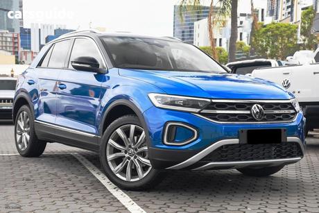Blue 2025 Volkswagen T-ROC Wagon 110Tsi Style