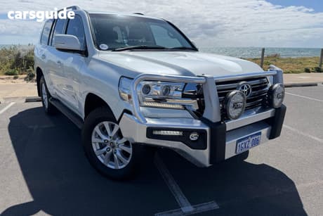 White 2012 Toyota Landcruiser Wagon Vx (4X4)
