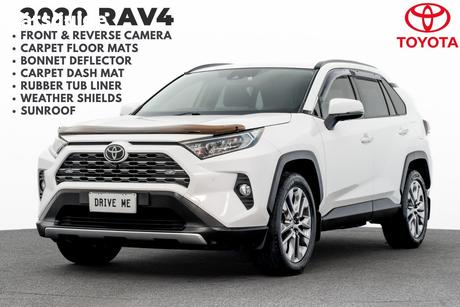 White 2020 Toyota RAV4 Wagon Cruiser (2Wd)