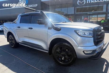 Silver 2021 GWM UTE Dual Cab Utility Cannon-X (4X4)
