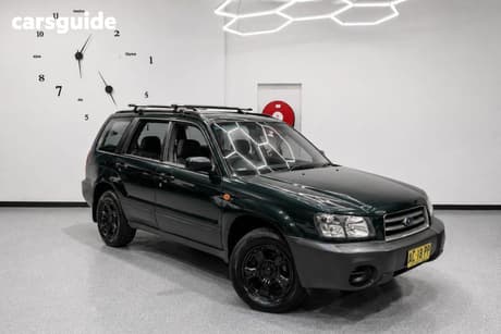 Green 2005 Subaru Forester Wagon X