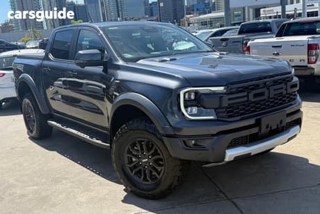 Grey 2025 Ford Ranger Double Cab Pick Up Raptor 3.0 (4X4)