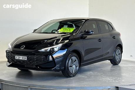 Black 2025 MG MG3 Hatchback Vibe
