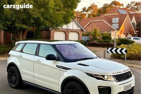 White 2016 Land Rover Range Rover Evoque Wagon Si4 Hse Dynamic