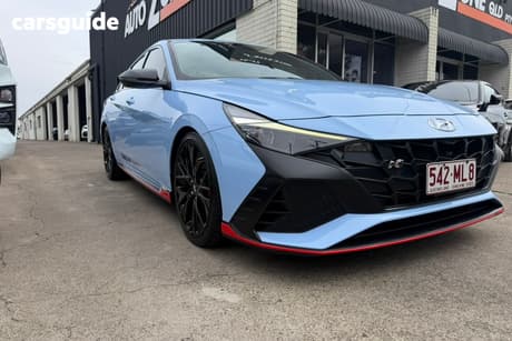 Blue 2023 Hyundai I30 Sedan N Line Premium