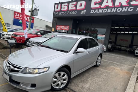 Silver 2008 Honda Accord Euro Sedan Euro