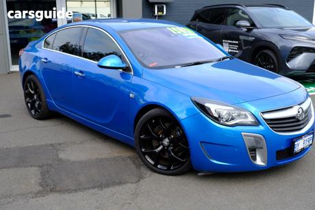 Blue 2015 Holden Insignia Sedan Vxr