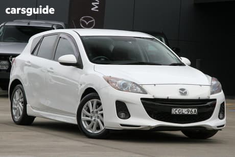 White 2011 Mazda 3 Hatchback Sp20 Skyactiv