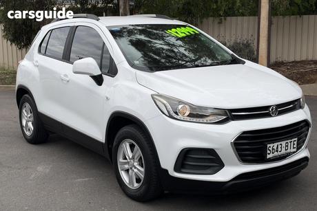 White 2017 Holden Trax Wagon Ls