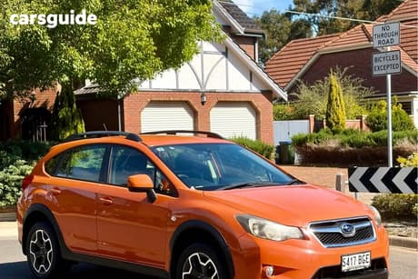 Orange 2015 Subaru XV Wagon 2.0I
