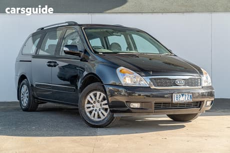 Black 2010 Kia Grand Carnival Wagon Si