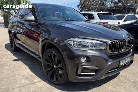Grey 2018 BMW X6 Coupe Xdrive 30D