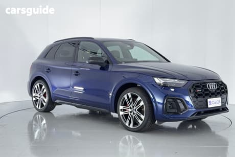 Blue 2021 Audi SQ5 Wagon 3.0 Tdi Quattro Mhev