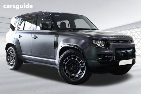 Black 2025 Land Rover Defender Wagon 110 P635 Octa Black