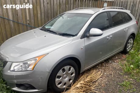Silver 2013 Holden Cruze Sportswagon Cd