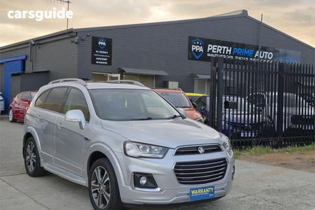 Silver 2018 Holden Captiva Wagon 7 Ltz (Awd)