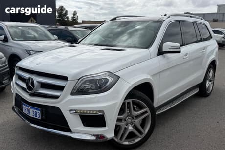 White 2015 Mercedes-Benz GL350 Wagon Bluetec