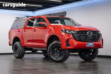 Red 2025 Mazda BT-50 Dual Cab Pick-up Xt (4X4)
