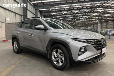 Silver 2021 Hyundai Tucson SUV