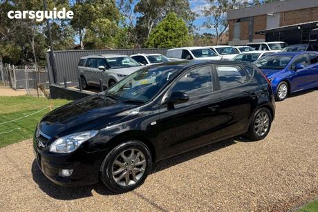 Black 2011 Hyundai I30 Hatchback Slx