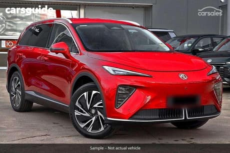 Red 2026 MG Mgs6 Ev Wagon Essence Rwd