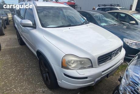 White 2014 Volvo XC90 Wagon D5 R-Design