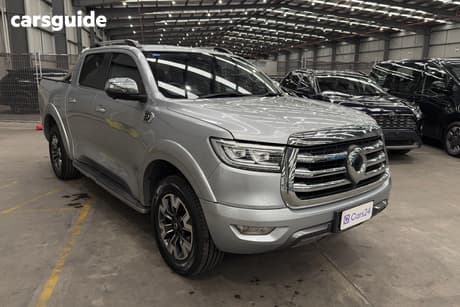 Silver 2021 GWM UTE Dual Cab Utility Cannon-L (4X4)