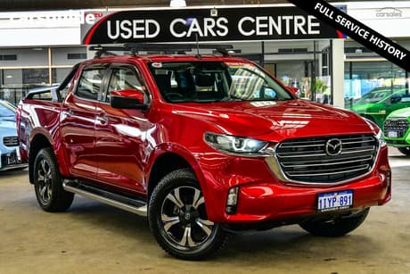 Red 2021 Mazda BT-50 Dual Cab Pick-up Xtr (4X4)