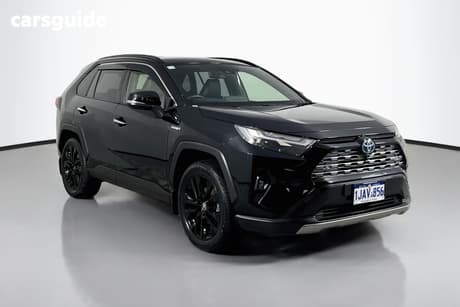 Black 2022 Toyota RAV4 Wagon Cruiser (Awd) Hybrid