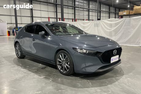 Grey 2019 Mazda 3 Hatchback G20 Touring