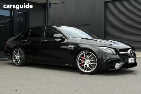 Black 2017 Mercedes-Benz E63 Saloon S 4Matic+